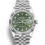 Rolex Datejust 36 126234 (2022) - Green dial 36 mm Steel case (1/1)