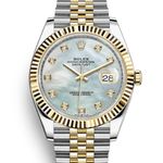 Rolex Datejust 41 126333 (2022) - Pearl dial 41 mm Gold/Steel case (1/1)