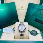 Rolex Lady-Datejust 179160 (2021) - Silver dial 26 mm Steel case (8/8)
