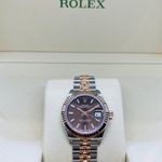 Rolex Lady-Datejust 279171-0018 (2021) - Brown dial 28 mm Steel case (5/5)