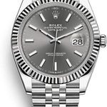 Rolex Datejust 41 126334 (2023) - Grey dial 41 mm Steel case (4/5)