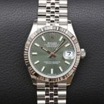Rolex Datejust 31 278274 (2022) - Green dial 31 mm Steel case (1/9)