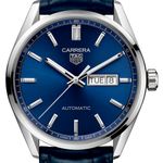 TAG Heuer Carrera WBN2012.FC6502 (2022) - Blauw wijzerplaat 41mm Staal (1/1)