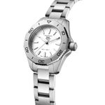TAG Heuer Aquaracer Lady WBP1411.BA0622 (2022) - White dial 30 mm Steel case (1/1)