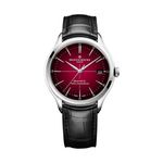 Baume & Mercier Clifton M0A10699 (2023) - Rood wijzerplaat 40mm Staal (3/3)