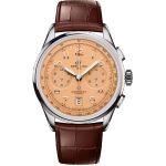 Breitling Premier AB0145331K1P2 (2023) - Oranje wijzerplaat 42mm Staal (1/1)
