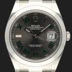 Rolex Datejust 41 126300 (2019) - Green dial 41 mm Steel case (2/8)