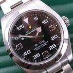 Rolex Air-King 116900 (2020) - Black dial 40 mm Steel case (4/8)