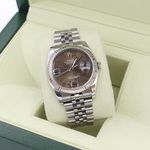 Rolex Datejust 36 116234 (Unknown (random serial)) - Brown dial 36 mm Steel case (1/8)