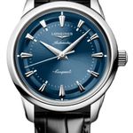 Longines Conquest Heritage L1.649.4.92.2 (2026) - Blauw wijzerplaat 38mm Staal (1/1)
