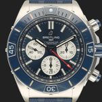 Breitling Chronomat AB0136161C1S1 (2023) - Blue dial 44 mm Steel case (2/8)