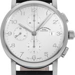Mühle Glashütte Antaria M1-39-25-LB (2017) - Silver dial 39 mm Steel case (2/5)
