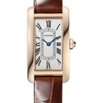 Cartier Tank Américaine WGTA0340 (2026) - Zilver wijzerplaat 19mm Roségoud (1/1)