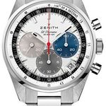 Zenith El Primero Chronomaster 03.3200.3600/69.M3200 (2026) - Wit wijzerplaat 38mm Staal (1/1)
