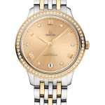 Omega De Ville Prestige 434.25.34.20.58.001 (2026) - Geel wijzerplaat 34mm Goud/Staal (1/1)