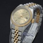 Rolex Lady-Datejust 79173 (2001) - Gold dial 26 mm Gold/Steel case (6/7)