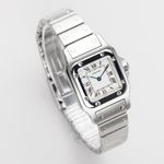 Cartier Santos 9057930 (Unknown (random serial)) - White dial 24 mm Steel case (2/7)