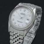 Rolex Datejust 36 16014 (1987) - Wit wijzerplaat 36mm Staal (7/7)