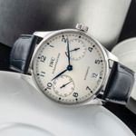 IWC Portuguese Automatic IW500107 (2006) - Zilver wijzerplaat 42mm Staal (2/8)