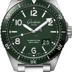 Glashütte Original SeaQ Panorama Date 1-36-13-07-83-70 (2024) - Green dial 43 mm Steel case (1/8)