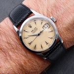Rolex Oyster Perpetual Date 6518 (1954) - Black dial 34 mm Steel case (1/5)