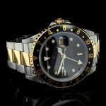 Rolex GMT-Master II 16713 (1989) - Black dial 40 mm Gold/Steel case (8/8)