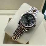 Rolex Lady-Datejust 279174 (2026) - Green dial 28 mm Steel case (3/8)