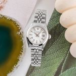 Rolex Oyster Perpetual Lady Date 69160 (Unknown (random serial)) - 26 mm Steel case (1/8)