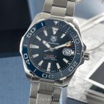 TAG Heuer Aquaracer 300M WAY211C.BA0928 (Unknown (random serial)) - Blue dial 41 mm Steel case (1/8)