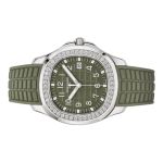 Patek Philippe Aquanaut 5267/200A-011 (2024) - Groen wijzerplaat 39mm Staal (5/6)