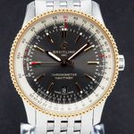 Breitling Navitimer U17326 (2022) - Grey dial 41 mm Gold/Steel case (1/7)