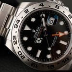 Rolex Explorer II 216570 (2020) - Black dial 42 mm Steel case (1/8)