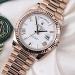 Rolex Day-Date 40 228235 (2021) - 40 mm Rose Gold case (1/8)
