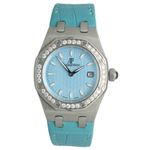 Audemars Piguet Royal Oak Lady 67601ST (2016) - Blue dial 33 mm Steel case (2/6)