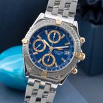 Breitling Chronomat B13352 (2000) - Blauw wijzerplaat 39mm Staal (3/8)