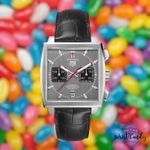 TAG Heuer Monaco Calibre 12 CAW211J.FC6476 (2020) - Grey dial 39 mm Steel case (1/8)