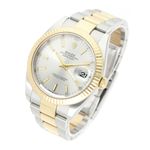 Rolex Datejust 41 126333 (2020) - Silver dial 41 mm Gold/Steel case (2/4)