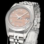 Rolex Lady-Datejust 79174 (2000) - Pink dial 26 mm Steel case (6/8)
