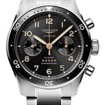 Longines Spirit L3.821.4.53.6 (2025) - Zwart wijzerplaat 42mm Staal (1/1)