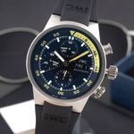 IWC Aquatimer Chronograph IW371918 (Unknown (random serial)) - Black dial 42 mm Titanium case (3/8)