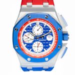 Audemars Piguet Royal Oak Offshore Chronograph 26400SO.OO.A502CA.01 (2022) - Blue dial 44 mm Steel case (1/4)