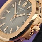 Patek Philippe Nautilus 5711R-001 (2008) - Grijs wijzerplaat 40mm Roségoud (5/5)