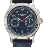 Patek Philippe Chronograph 5470P-001 (2025) - Blauw wijzerplaat 41mm Platina (1/1)