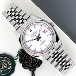 Rolex Datejust 36 116234 (2019) - White dial 36 mm Steel case (1/8)