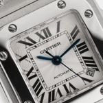 Cartier Santos Galbée W20054D6 (2017) - Silver dial 24 mm Steel case (3/6)
