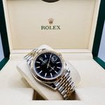 Rolex Datejust 41 126333 (2024) - Black dial 41 mm Gold/Steel case (4/5)