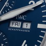IWC Pilot Chronograph IW377717 (Unknown (random serial)) - Blue dial 43 mm Steel case (4/8)