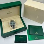 Rolex Datejust 41 126300 (Unknown (random serial)) - Green dial 41 mm Steel case (7/8)