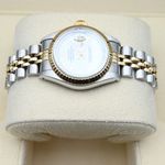 Rolex Lady-Datejust 69173 (1986) - White dial 26 mm Gold/Steel case (6/12)