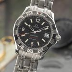 Omega Seamaster 2516.50.00 (1999) - Zwart wijzerplaat 37mm Staal (1/8)